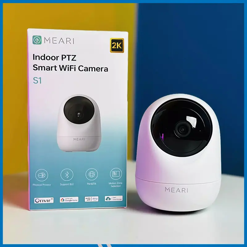 Meari S1 Plus 3MP Indoor Pan/Tilt Portable WiFi Camera
