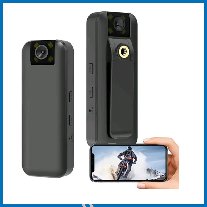 wifi supported Portable Body Camera night vision with ip camera