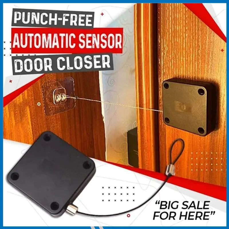 Automatic Anti-Punching Door Closer