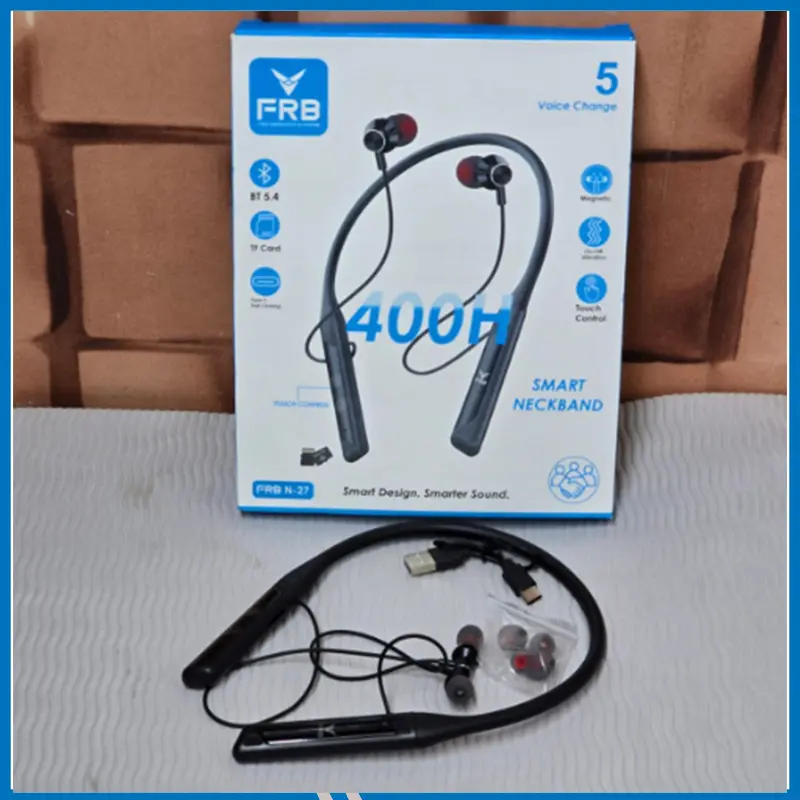FRB H-27 Smart Neckband (400H Playback)