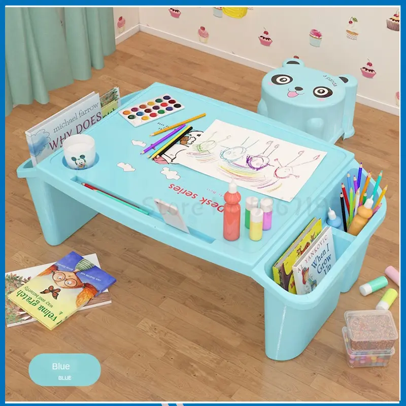 Multifunctional Plastic Children's Writing & Dining Table