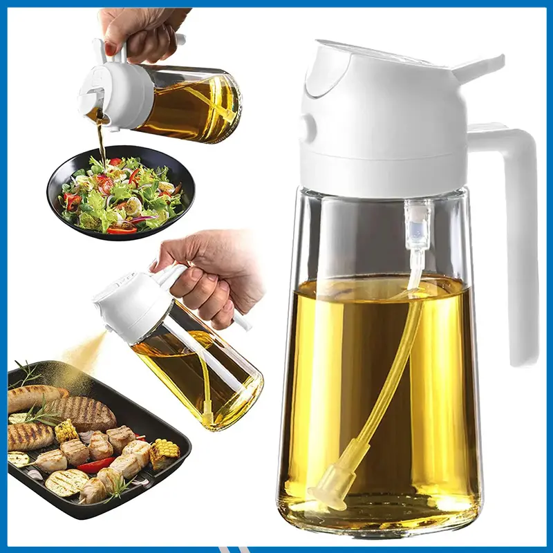 2 in1 Oil Dispenser Spray Bottle - KD078