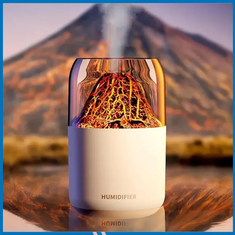 H05 Volcano Air Humidifier with Night Light