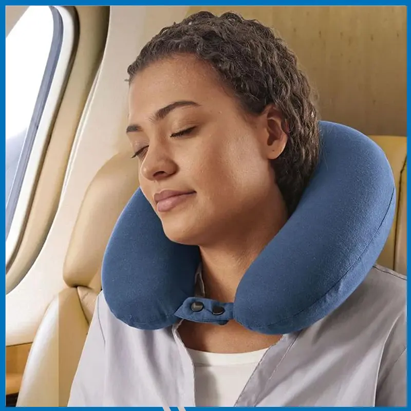 Neck Cushion Electric Massager Travel Pillow