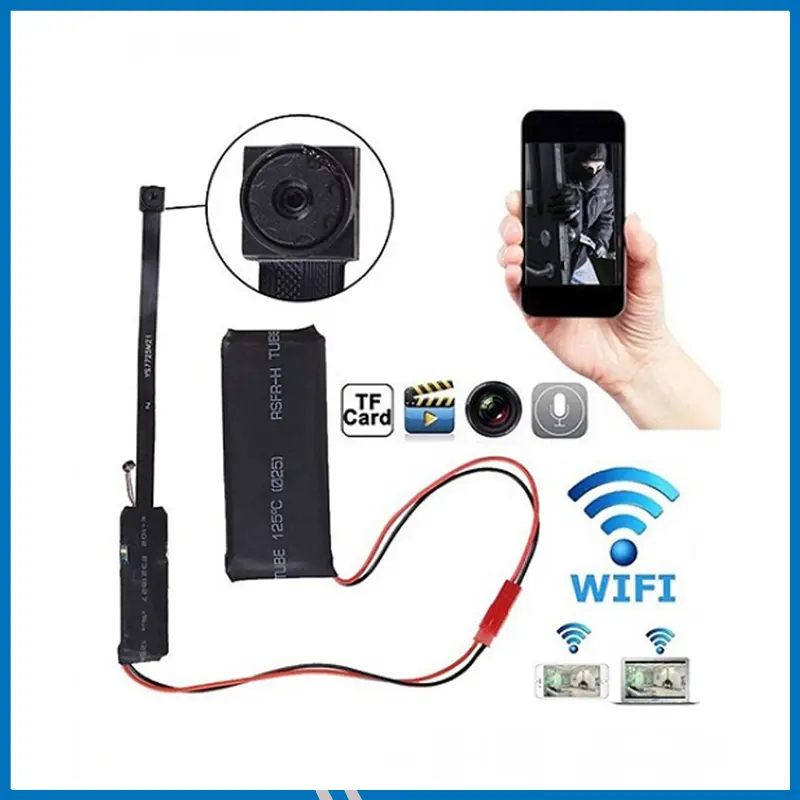 Mini Ribbon Wifi ip Camera 1080p HD Quality Video