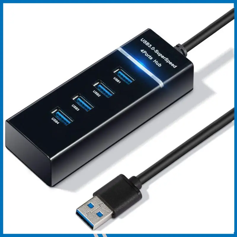 High Speed Usb 3.1 4 Port Usb 3.0 Hub For Pc Laptop Tablet - Usb Hub