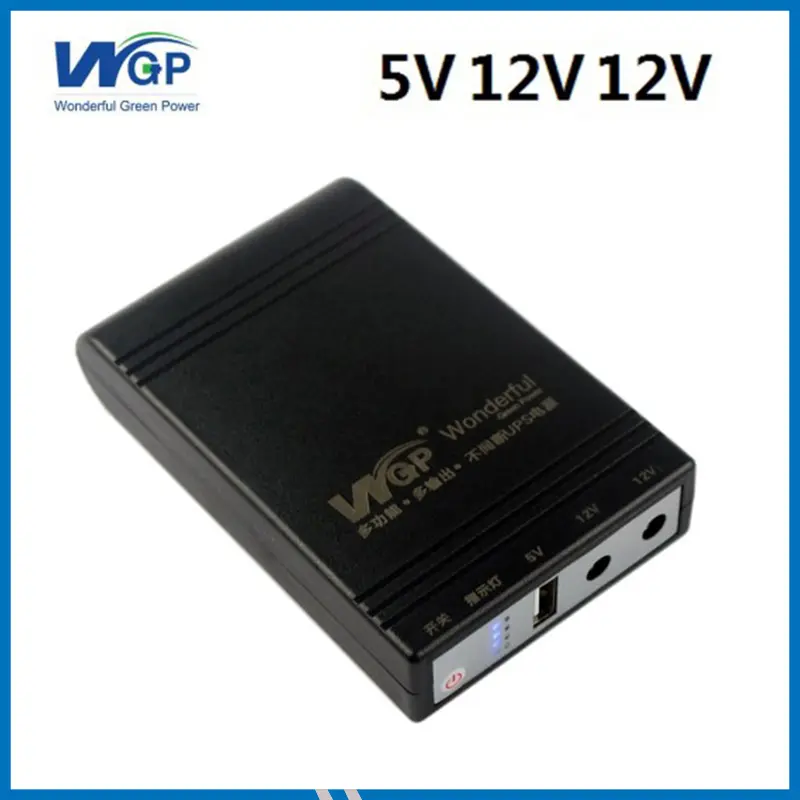 WGP Mini UPS 10400 mAh Battery 5,12,12 Update version