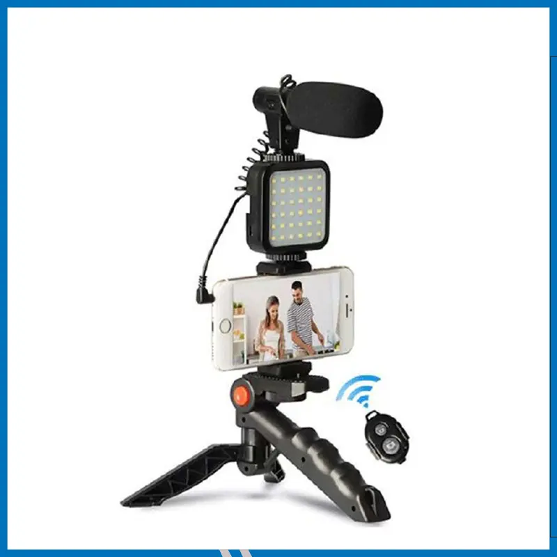 AY-49 Video Making Tripod Kit with Mic