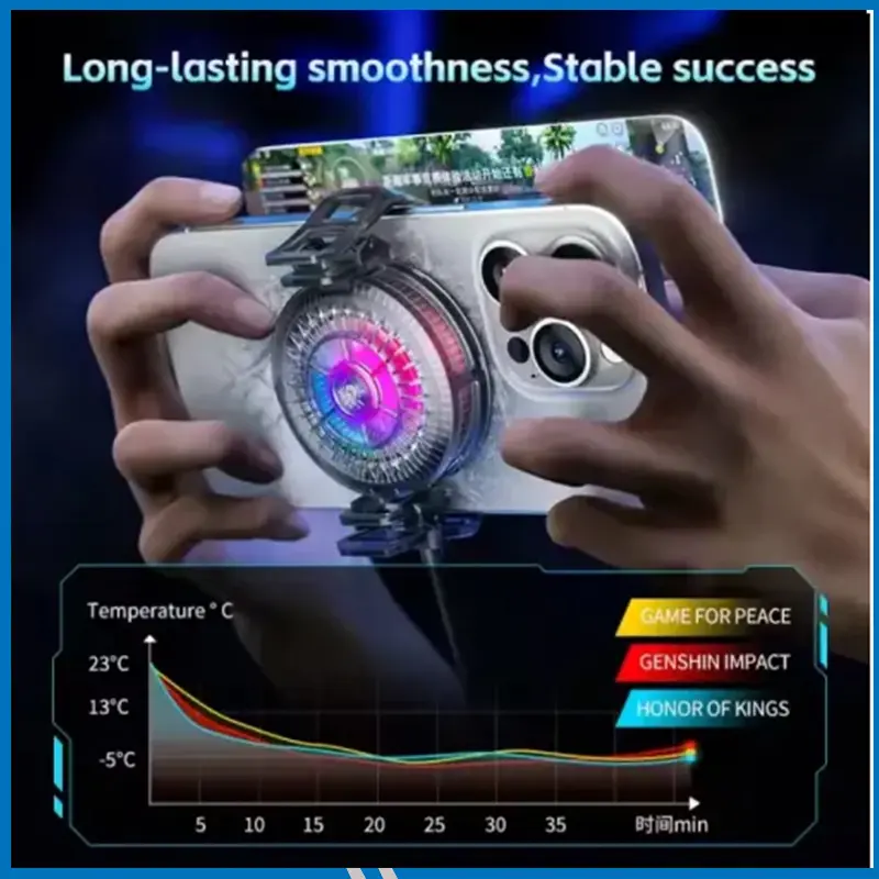 Plextone UF1 RGB Magnetic Radiator Phone Cooler